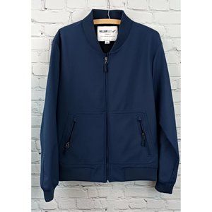 Mens William Rast Navy Blue Jacket Medium By Justin Timberlake & Trace Ayala